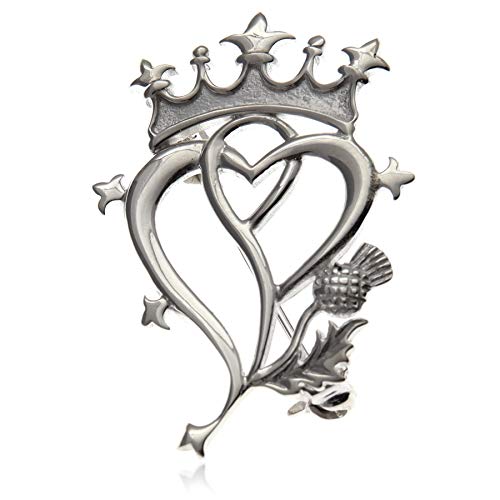 【中古】【未使用・未開封品】Sterling Silver Luckenbooth Brooch - Scottish Pin