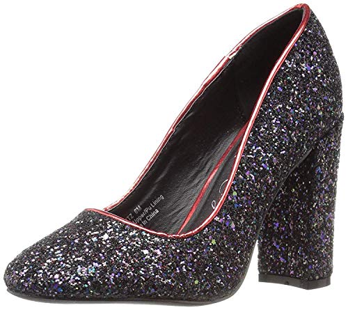 【中古】【未使用・未開封品】Penny Loves Kenny レディース Ritz パンプス, レッドグリッター, 11