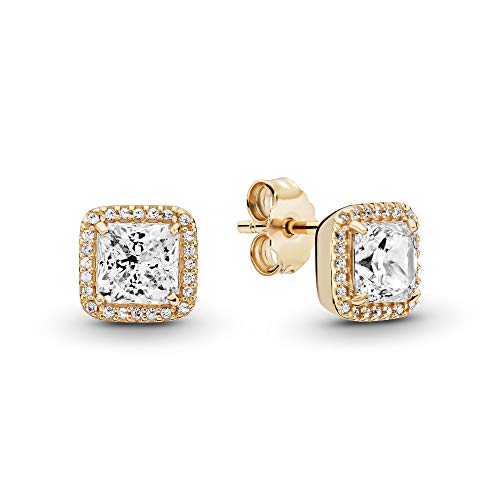 【中古】【未使用・未開封品】パンドラ250327?CZ Timeless Eleganceスタッドイヤリング