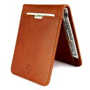 【中古】【未使用・未開封品】Vaultskin MANHATTAN スリム ミニマリスト 二つ折り 財布 クレジットカードホルダー RFIDブロック フロントポ...