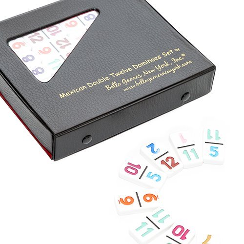 【中古】【未使用・未開封品】[ベロゲームニューヨーク]Bello Games New York, Inc. Bello Games Double Twelve Professional Numbered Domino Set 1012 Tiles Only [並行輸入