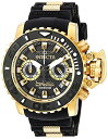 【中古】【未使用・未開封品】Invicta Men 's ' Sea Hunter ' Swiss Quartzステンレススチールand Silicone Casual Watch , Color : Black ( Model : 20