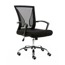 【中古】【未使用・未開封品】Modern Home Zuna ミッドバック オフィスチェア ブラック/ブラック