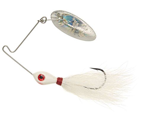【中古】【未使用・未開封品】Panther Martin PMBBJ_9L_SWH Bearded Banshee Spinner Fishing Lure, Silver White Holo