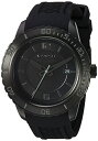 【中古】【未使用・未開封品】Wenger ロードスター ステンレススチールウォッチ シリコンストラップ付き Black Dial, Blackout PVD, Black Silicone Strap