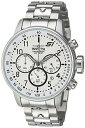 【中古】【未使用・未開封品】Invicta Men 's s1?Rally ' QuartzステンレススチールCasual Watch , Color : silver-toned (モデル: 23078?)