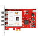【中古】【未使用・未開封品】TBS6522 デュアルチューナー PCIeカード DVB-S2X S2 S T2 T C2 C ISDB-T マルチスタンダードデ...