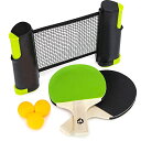 【中古】【未使用・未開封品】Pong on the Go 。ポータブルテーブルテニスPlayset with Net、Paddles、ボール、and Carry...