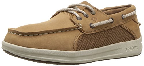 yÁzygpEJizSperry Boys' Gamefish Boat Shoe, Dark Tan, 6.5 Medium US Big Kid