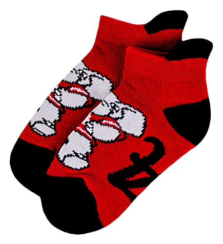 楽天AJIMURA-SHOP【中古】【未使用・未開封品】NCAAアラバマCrimson Tide Youth Footie Socks、赤、3???5?Years