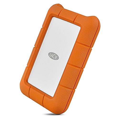 【中古】【未使用・未開封品】LaCie ラシー ポータブルHDD ハードディスク 4TB Rugged Mini USB-C Mac/iPad/Windows対応 [ 耐落下性 耐衝撃性 耐雨性 ] 外付けHDD 国内正規代