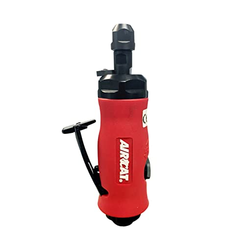 【中古】【未使用・未開封品】AIRCAT 6285 .7スピンドルロック、小型、赤色のコンポジットストレートダイグラインダー