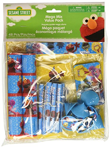 【中古】【未使用・未開封品】Mega Mix Favors | セサミストリートコレクション | パーティーアクセサリー