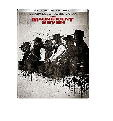 【中古】【未使用・未開封品】The Magnificent Seven SteelBook (4K Ultra HD + Blu Ray + Digital HD)