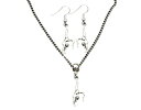 【中古】【未使用・未開封品】体操ジュエリーset- Girls体操ネックレス&体操イヤリング???Perfect Gift for Gymnast