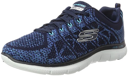 【中古】【未使用・未開封品】Skechers レディース Flex Appeal 2.0-New Gem スニーカー US サイズ: 9.5 カラー: ブルー