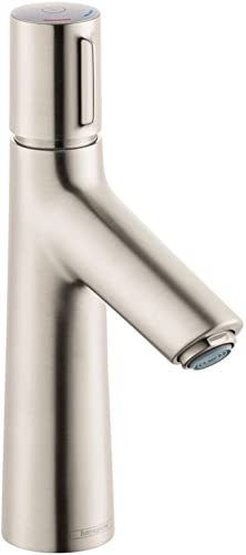Hansgrohe 72042?Talis S 1.2?GPM単穴浴室の蛇口with Quickclean、Com、 72042821