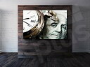 【中古】【未使用・未開封品】Time is Money 腕時計 アート キャンバス ポスター プリント ホーム ウォール デコレーション (ポスター 20インチ...