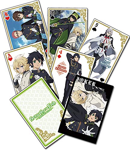 【中古】【未使用・未開封品】Seraph Of The End - Group Playing Cards(3)
