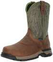 【中古】【未使用・未開封品】ARIAT メンズ Rebar Western H2o コンポジットトウ ワークブーツ US サイズ: 9.5 カラー: ブラウン
