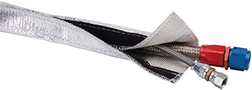 【中古】【未使用・未開封品】DEI 010457 Heat Shroud Aluminized Sleeving-Hook & Loop Edge, 0.75 in. x 3 ft.