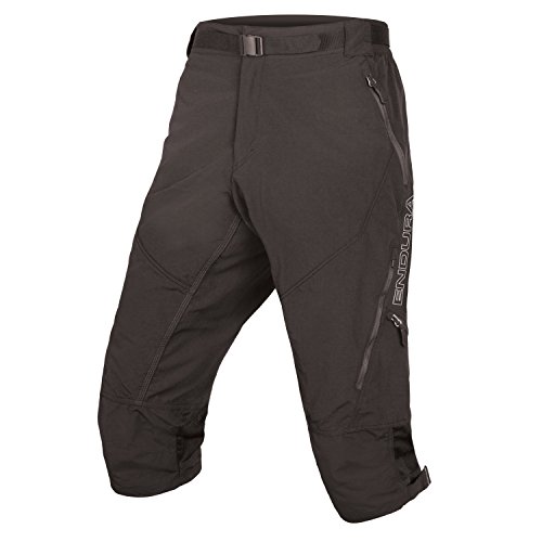 yÁzygpEJiz(Large, Black) - Endura Hummvee 3/4 Short II - Men's