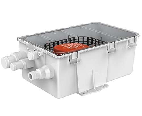【中古】【未使用 未開封品】SEAFLO DC Shower Sump Pump System Box Multi Inlet 12V 750GPH by Seaflo