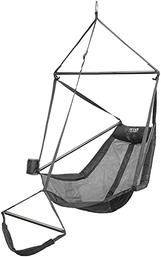 【中古】【未使用・未開封品】ENO Eagles Nest Outfitters ラウンジチェア ハンギングチェア グレー/チャコール