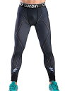 【中古】【未使用・未開封品】Red Plume男性の圧縮伸縮性タイトレギンススポーツLightning印刷パンツ US サイズ: M カラー: ブラック(4)