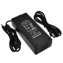 【中古】【未使用・未開封品】LEDwholesalers 12V 4A/5A/8A/12.5A (48W/60W/96W/150W) AC/DC 電源アダプタ 5.5mm 2極DCプラグ ブラック UL規格認定取得済み 150W 3229-12VR2