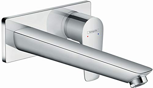 Hansgrohe 71734?Talis E 1.2?GPM単穴浴室の蛇口with Quickcleanと、 71734001 1