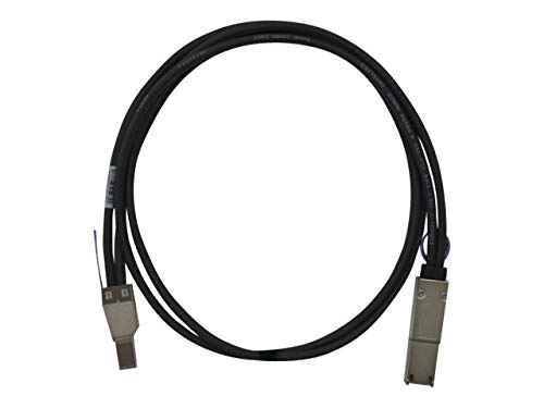 ����šۡ�̤���ѡ�̤�����ʡ�QNAP - SAS external cable - SAS 6Gbit/s - 4 x Mini SAS HD (SFF-8644) (M) to 26 pin 4x Mini SAS (M) - 1.6 ft - black