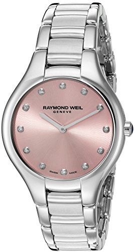 【中古】【未使用・未開封品】[レイモンド・ウィル] Raymond Weil 腕時計 Women's 'Noemia' Swiss Quartz Stainless Steel Dress Watch, Color:Silver-Toned スイス製クォーツ