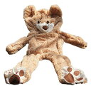 【中古】【未使用・未開封品】Life Size Huge Plush Teddy Bear Unstuffed Soft Giant Animal Toy (160cm / 1.6m), DIY Brown Bear for Children/ Girls Wishes, Only Cover,