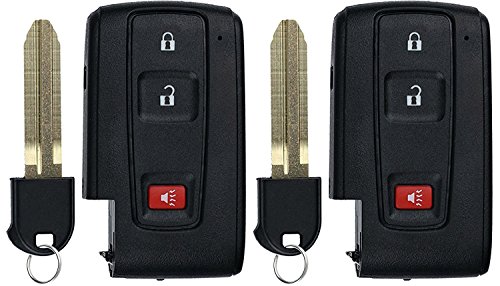 【中古】【未使用・未開封品】KeylessOption Keyless Entry Remote Control Car Key Fob for 2004-2009 Toyota Prius MOZB21TG (Pack of 2)
