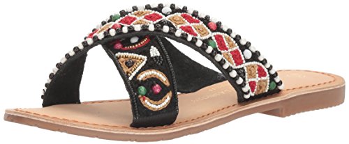 【中古】【未使用・未開封品】Chinese Laundry Women's Purfect Beaded Slide Sandal, Black Leather, 7 M US【メーカー名】【メーカー型番】【ブランド名】Chinese La...