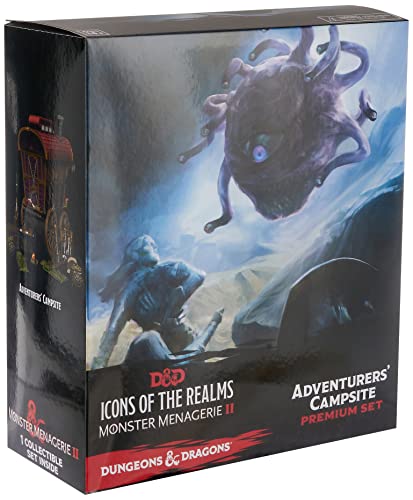 【中古】【未使用・未開封品】Dungeons & Dragons: Icons of the Realms: Adventurer's Camp Premium Figure