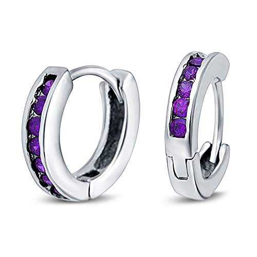 【中古】【未使用・未開封品】エタニティ ハギー フープピアス チャネル ラウンド キュービックジルコ..