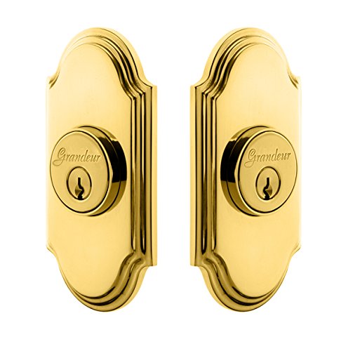 š̤ۡѡ̤ʡGrandeur 826027֥ǥåɥܥ Double Cylinder Deadbolt 2.75 Keyed Alike 826029 1