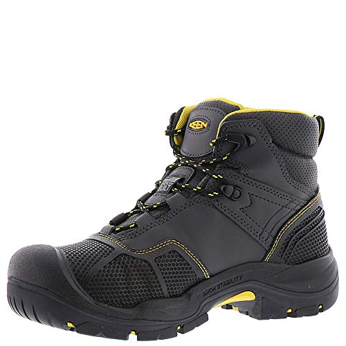 【中古】【未使用・未開封品】KEEN Utility Men's Logandale Waterproof Boot,Raven/Black,7 2E US