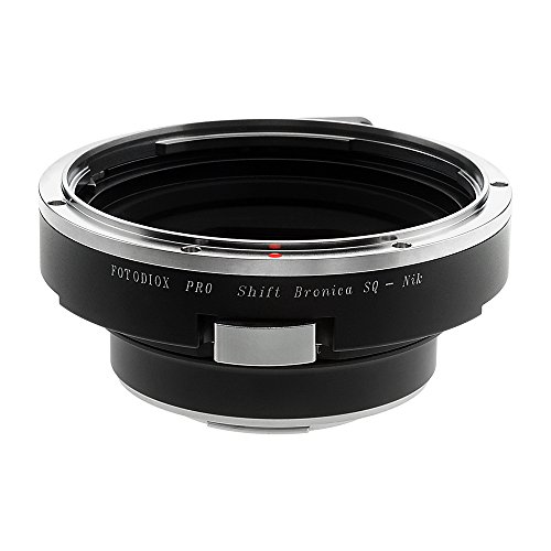 【中古】【未使用 未開封品】Fotodiox Pro Shift Lens Mount Adapter Compatible with Bronica SQ Lenses to Nikon F Mount Cameras