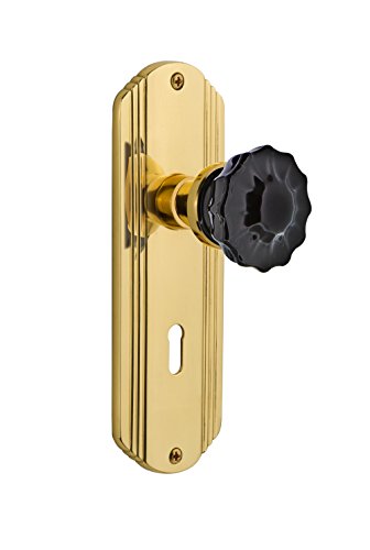 Rakuten - 【中古】【未使用・未開封品】Nostalgic Warehouse 726795?Decoプレートドアノブ MORTISE 2.25 With Keyhole 727469 1