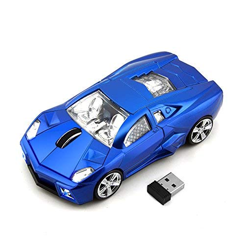 楽天AJIMURA-SHOP【中古】【未使用・未開封品】CHUYI Office Wireless Mouse Creative Fashion Sports Car Shape 2.4Ghz Optical Mouse Mice Game Mouse Gaming Mouse For PC/Laptop Computer（