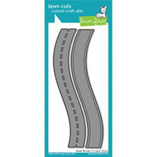 š̤ۡѡ̤ʡLawn Cuts Custom Craft Die-Road Border -LF1362