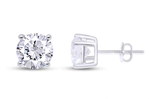 Tourmaline - 【中古】【未使用・未開封品】10金 純金 ナチュラルダイヤモンド 一つはめの宝石 スタッズピアス 後ろ側にネジ付き (0.1 カラット)
