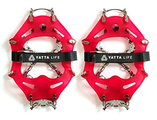 【中古】【未使用・未開封品】Yatta Life Heavy Duty Microspikes 14-spikes Iceグリップ雪Cleats Foot..