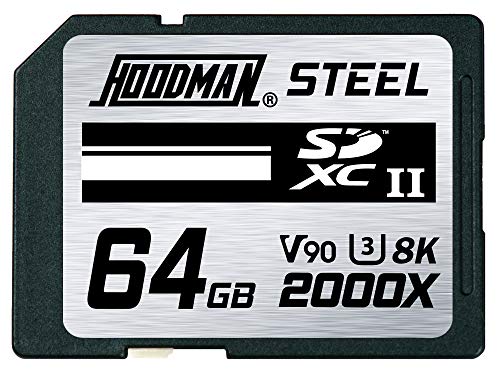 【中古】【未使用・未開封品】Hoodman 64GB スチール 2000x SDXC UHS-II メモリーカード【メーカー名】【メーカー型番】【ブランド名】Hoodman SDカード, SDカード 【商品説明】Hoodman 64GB スチール 2000x SDXC UHS-II メモリーカード【注意】こちらは輸入品となります。当店では初期不良に限り、商品到着から7日間は返品を 受付けております。こちらは当店海外ショップで一般の方から買取した未使用・未開封品です。買取した為、中古扱いとしております。他モールとの併売品の為、完売の際はご連絡致しますのでご了承ください。ご注文からお届けまで1、ご注文⇒ご注文は24時間受け付けております。2、注文確認⇒ご注文後、当店から注文確認メールを送信します。3、当店海外倉庫から当店日本倉庫を経由しお届けしますので10〜30営業日程度でのお届けとなります。4、入金確認⇒前払い決済をご選択の場合、ご入金確認後、配送手配を致します。5、出荷⇒配送準備が整い次第、出荷致します。配送業者、追跡番号等の詳細をメール送信致します。6、到着⇒出荷後、1〜3日後に商品が到着します。　※離島、北海道、九州、沖縄は遅れる場合がございます。予めご了承下さい。お電話でのお問合せは少人数で運営の為受け付けておりませんので、メールにてお問合せお願い致します。営業時間　月〜金　10:00〜17:00お客様都合によるご注文後のキャンセル・返品はお受けしておりませんのでご了承下さい。