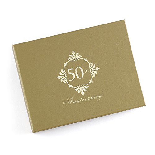 【中古】【未使用・未開封品】Hortense B. Hewitt 55166 Golden Anniversary Guest Book - Blank