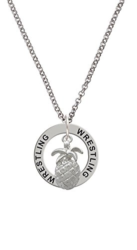【中古】【未使用・未開封品】パイナップル???Wrestling Affirmationリングネックレス