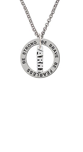 【中古】【未使用・未開封品】Army???Be Strong Brave Fearless Affirmationリングネックレス【メーカー名】【メーカー型番】【ブランド名】Delight Jewelry ネックレス 【商品説明】Army?...